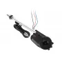 SUNKER LEC-ANT0161 elektrinė teleskopinė automobilio antena 100cm AM/FM, nerūdijančio plieno strypas, 12V automatinė, tvirtinama prie sparno