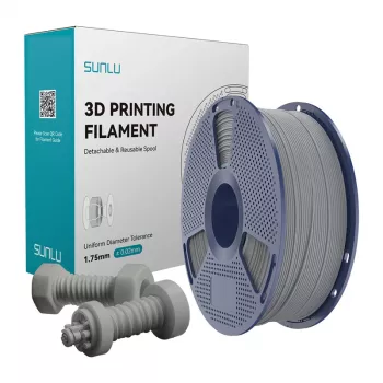 SUNLU ABS High-Speed siūlas pilkas 1.75mm 1kg