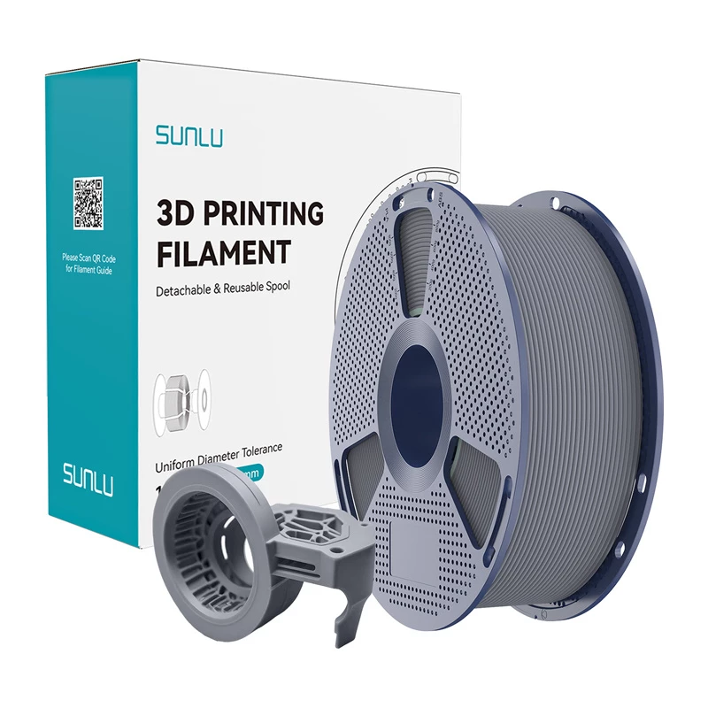 SUNLU PETG High-Speed Matte siūlas 1.75 mm pilkas 1 kg