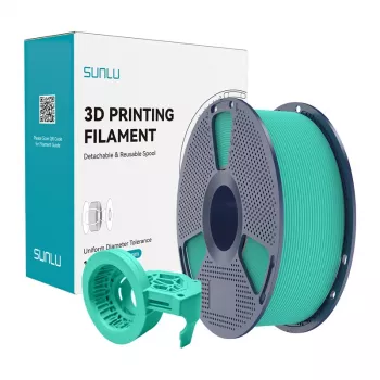 SUNLU PETG High-Speed Matte siūlas 1.75mm 1kg mėtų žalias