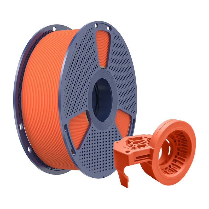 SUNLU PETG didelės spartos matinis siūlas 1.75mm 1kg oranžinis