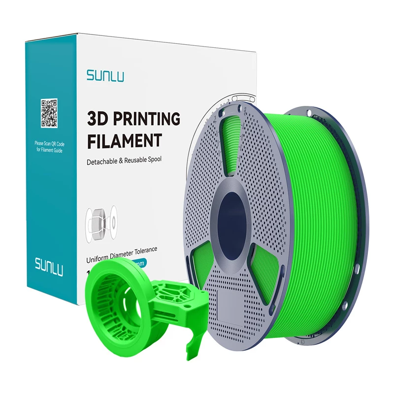 SUNLU PETG High-Speed Matte siūlas 1.75mm žalias 1kg