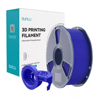 SUNLU PETG didelės spartos matinis siūlas mėlynas 1.75mm 1kg FDM 3D spausdintuvams