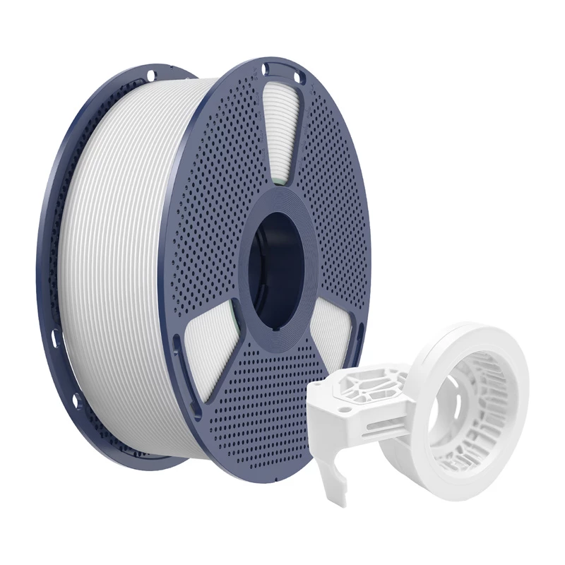 Sunlu PETG didelės spartos matinis siūlas baltas 1.75mm 1kg