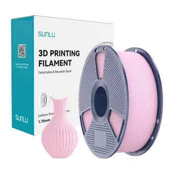 SUNLU PLA Classic 3D spausdintuvo filamentas - Sakura Pink, 1.75mm, 1kg