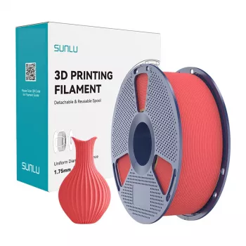 SUNLU PLA Classic Cherry Red 1.75 mm 1 kg 3D spausdintuvo filamentas
