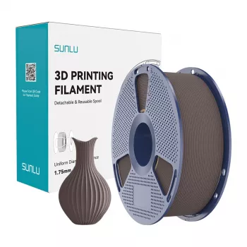 SUNLU PLA Classic Chocolate 3D spausdintuvo filamentas 1.75mm 1kg