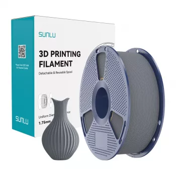 SUNLU PLA Classic Gray 1.75mm siūlas 1kg