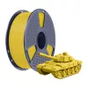 SUNLU PLA+ High-Speed 3D spausdintuvo filamentas, geltonas, 1,75 mm, 1 kg