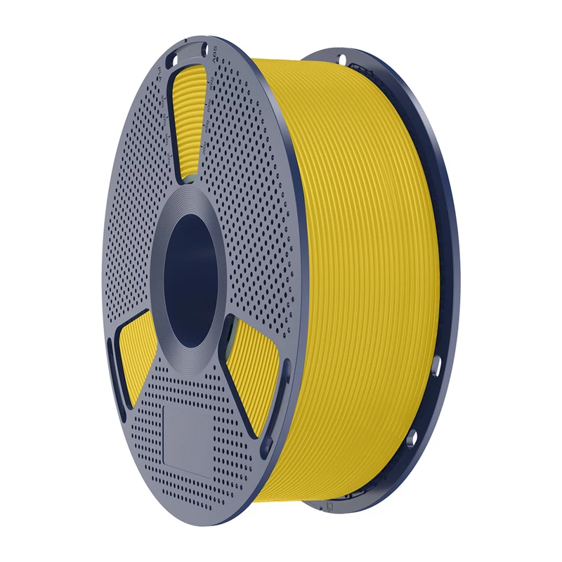 SUNLU PLA+ High-Speed 3D spausdintuvo filamentas, geltonas, 1,75 mm, 1 kg