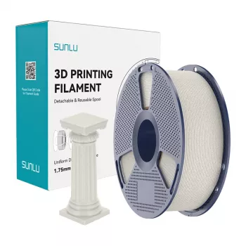 Sunlu PLA High-Speed marmuro filamentas (kaštonų) - 1.75mm, 1kg