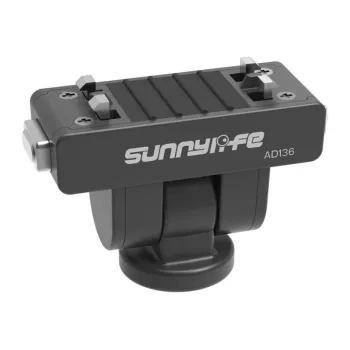 Sunnylife 1/4 Quick-Release Adapter su 180° sukimu, skirtas Insta360 X4 Air / X5 / Ace Pro 2 / 1 / Ace