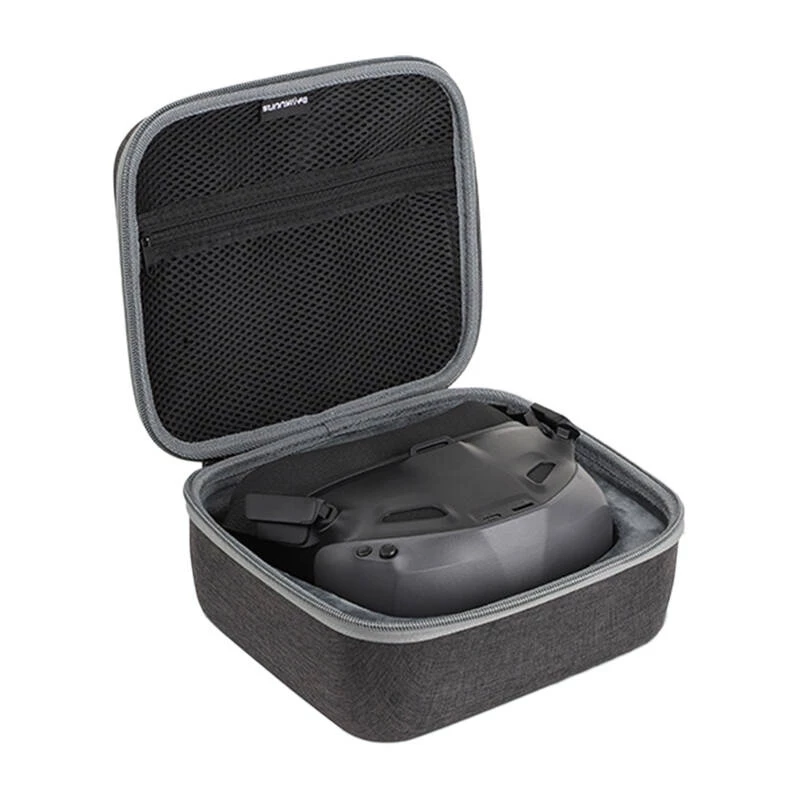 Sunnylife B937 EVA kieto korpuso dėklas akiniams DJI FPV Goggles V2, Goggles 2 ir Integra (pilka/juoda)