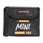 SUNNYLIFE Baterijų nešiojimo dėklas, skirtas DJI Mini 3 Pro (3 baterijos) - tamsiai pilka PU oda