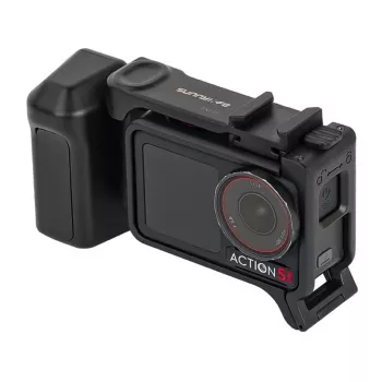 Sunnylife Magnetic Quick Release Mount, skirtas DJI Osmo Action 5 Pro / 4 / 3, juodos spalvos