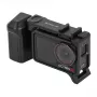 Sunnylife Magnetic Quick Release Mount, skirtas DJI Osmo Action 5 Pro / 4 / 3, juodos spalvos