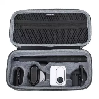 Sunnylife apsauginis dėklas, skirtas Insta360 GO 3 / GO 3S kamerai (juodas)