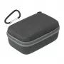 Sunnylife Transport Case, skirtas DJI Mini 4 Pro / Mini 3 Pro / Mini 3 drono korpusui – kietas PU odinis dėklas su riešo dirželiu (pilka/juoda)