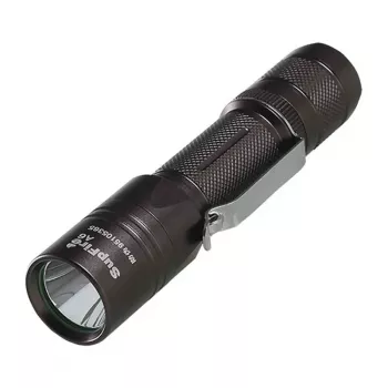 SUPERFIRE A6 Žibintuvėlis - 1200 liumenų P50 LED, 280 m šviesos spindulys, įkraunamas per USB, su reguliuojamu fokusavimu, IP44