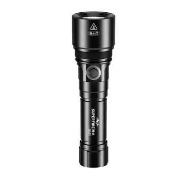 Superfire DL01 LED žibintuvėlis – 500 liumenų, su priartinimu, įkraunamas, IP44