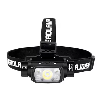 Superfire HE11 priekinė lemputė, 640 lm, 20W, 6 režimai, 100 m