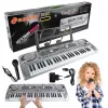 SUPRIMO 824 USB – 49 klavišų elektroninė mokomoji klaviatūra su mikrofonu vaikams