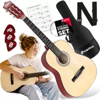 SUPRIMO CG34 NT klasikinė gitara 3/4 36 colių natūrali