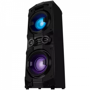SVEN PS-1500 garsiakalbis, juodas (500W, Bluetooth, FM, USB, LED ekranas, maitinimas iš tinklo)