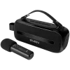 SVEN PS-255 Garsiakalbis, juodas (12W, Bluetooth, FM, USB, karaoke mikrofonas, 3600mAh)