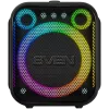 SVEN PS-880 Nešiojamas Bluetooth garsiakalbis, 110W RMS, TWS, FM, USB, microSD, LED ekranas, ličio baterija, juoda