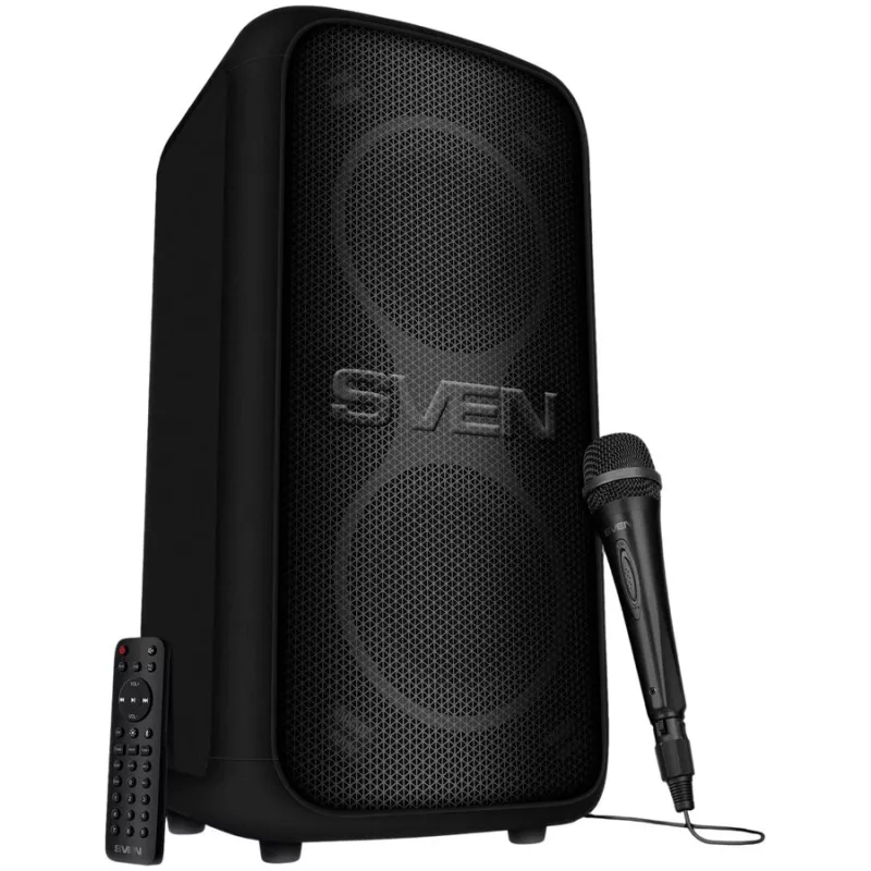 SVEN PS-960 2.0 Nešiojamas Bluetooth garsiakalbis 160W TWS FM USB LED juodas