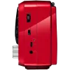 SVEN SRP-150 nešiojamas garsiakalbis, raudonas (3W, Bluetooth, FM/AM/SW, USB, microSD, žibintuvėlis, baterija)
