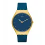 Swatch SYXG108 Skin Irony Unisex Watch 38mm Brown Leather