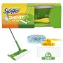 Swiffer Sweeper 2-in-1 grindų ir dulkių šluota pradinis rinkinys
