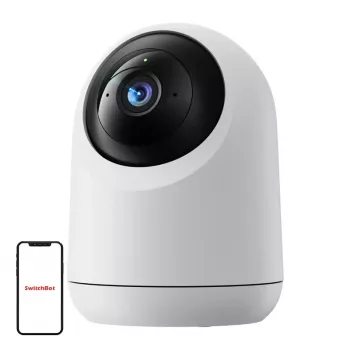 SwitchBot Pan/Tilt Cam Plus 3K Indoor IP Camera