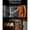 SwitchBot Smart Lock Pro rinkinys su Hub Mini Matter, Keypad Touch ir NFC kortele - balta
