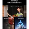 SwitchBot Smart Lock Pro rinkinys su Hub Mini Matter, Keypad Touch ir NFC kortele - balta