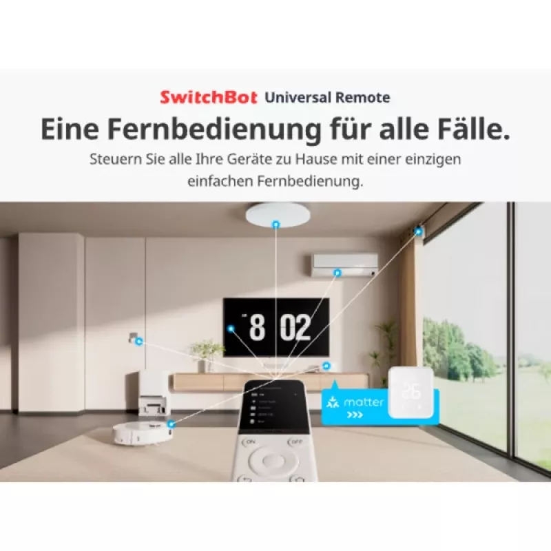 Switchbot Universal Remote - Visapultinis išmanusis nuotolinio valdymo pultas