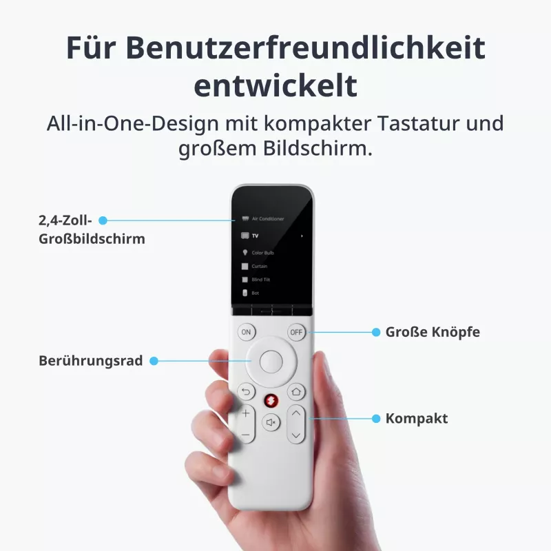 Switchbot Universal Remote - Visapultinis išmanusis nuotolinio valdymo pultas