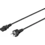 Sygonix SY-5042694 Maitinimo laidas CEE 7/7 į IEC C13 1,5 m juodas