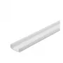 Synergy 21 LED U-Profile difuzoriaus dangtelis Opal, skirtas ALU068-R, ALU069-R, ALU070-R, 2000 mm, plastikinis, užspaudžiamas