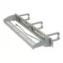 Synergy21 Keystone Patch Panel 19 inch 1U 16 Ports Light Grey su kabelių valdymo juosta