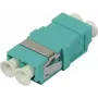SYNERGY21 LC dvigubas daugiamodis šviesolaidinis adapteris, 50/125µm, aqua, be flanšo S215481