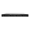 Synology RS826+ 1U stovo tipo 4 diskų NAS, AMD Ryzen V1500B, 4GB DDR4 ECC, 4x 1GbE, be diskų