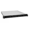 Synology RS826+ 1U stovo tipo 4 diskų NAS, AMD Ryzen V1500B, 4GB DDR4 ECC, 4x 1GbE, be diskų