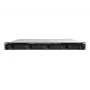 Synology RS826+ 1U stovo tipo 4 diskų NAS, AMD Ryzen V1500B, 4GB DDR4 ECC, 4x 1GbE, be diskų