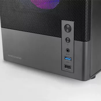 TACENS MARS MC-ONYX 3xARGB mATX Tower Case Black