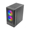 TACENS MARS MC-ONYX 3xARGB mATX Tower Case Black