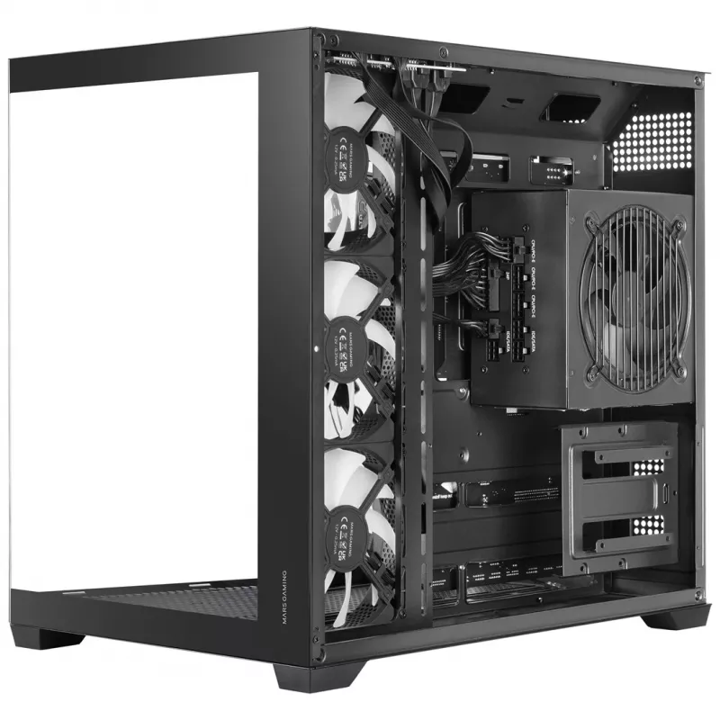 TACENS MARS MC-V5 4xARGB USB-C ATX Mid-Tower Case with Tempered Glass
