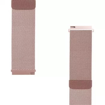 Taktinis 22mm kilpinis magnetinis nerūdijančio plieno laikrodžio dirželis ir apyrankė Rožinis
